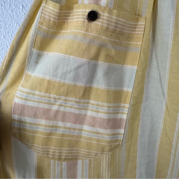 Patagonia lightweight striped skirt yellow size medium - Picture 3 of 6